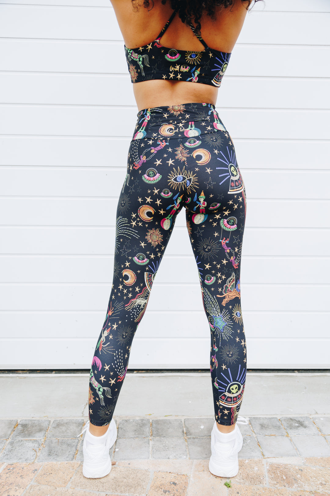 Cosmic Circus 7/8 High Waist Leggings with Pocket