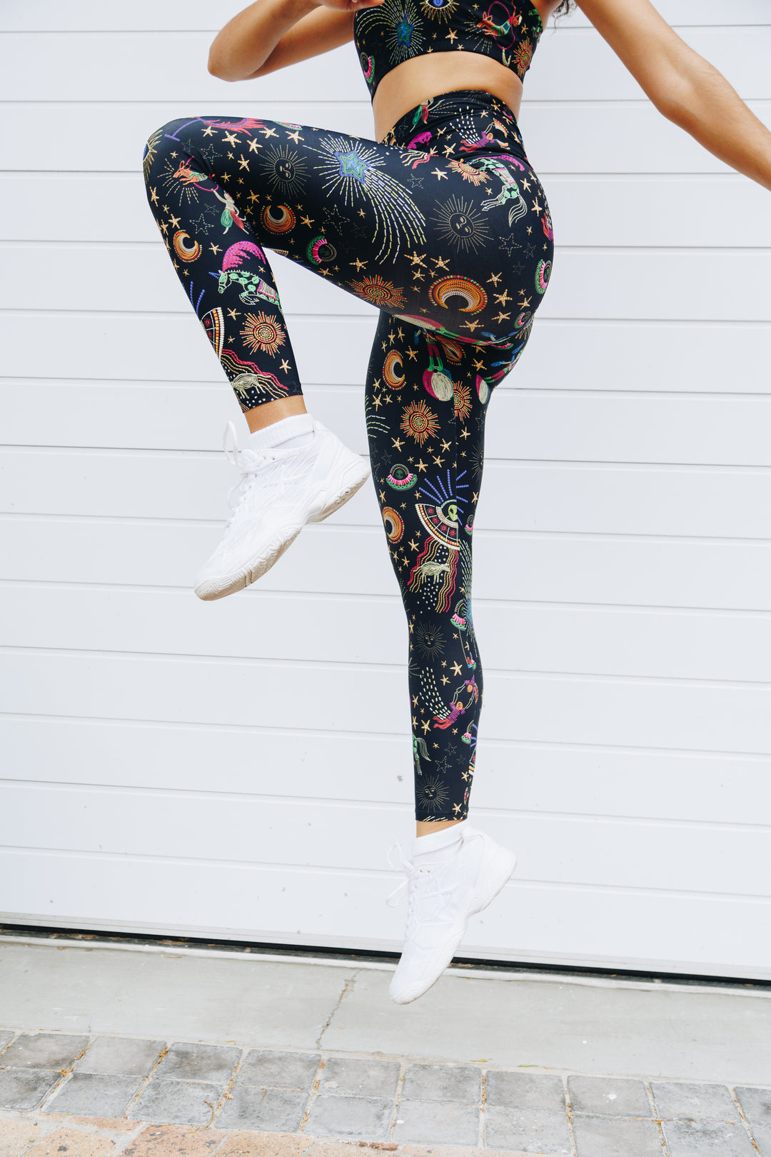 Cosmic Circus 7/8 High Waist Leggings with Pocket