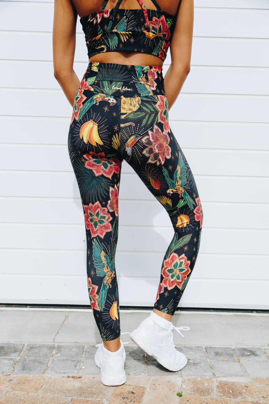 Island Vibes 7/8 High Waist Leggings with Pocket