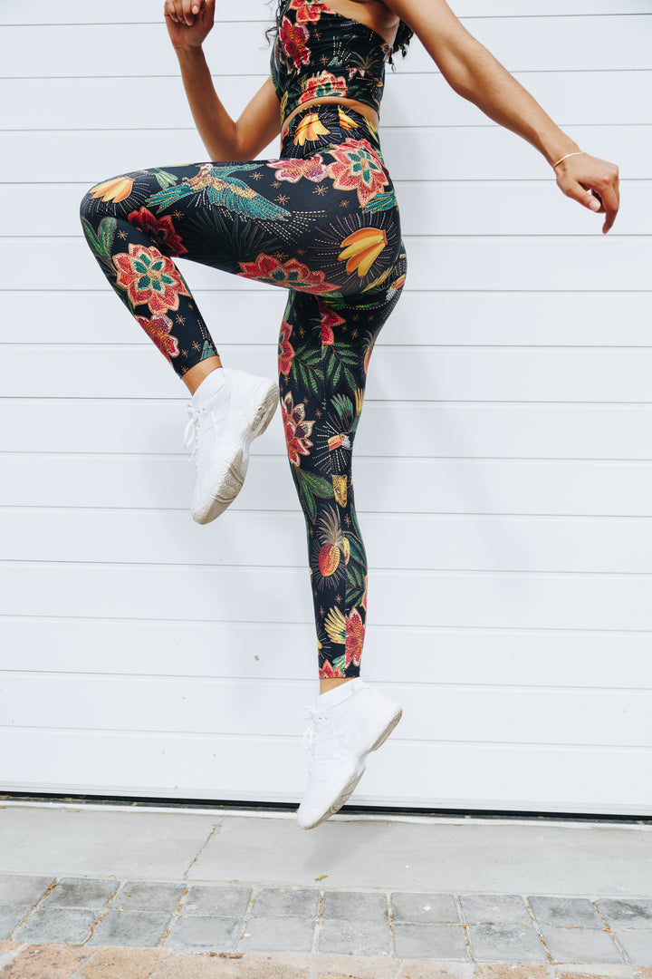 Island Vibes 7/8 High Waist Leggings with Pocket