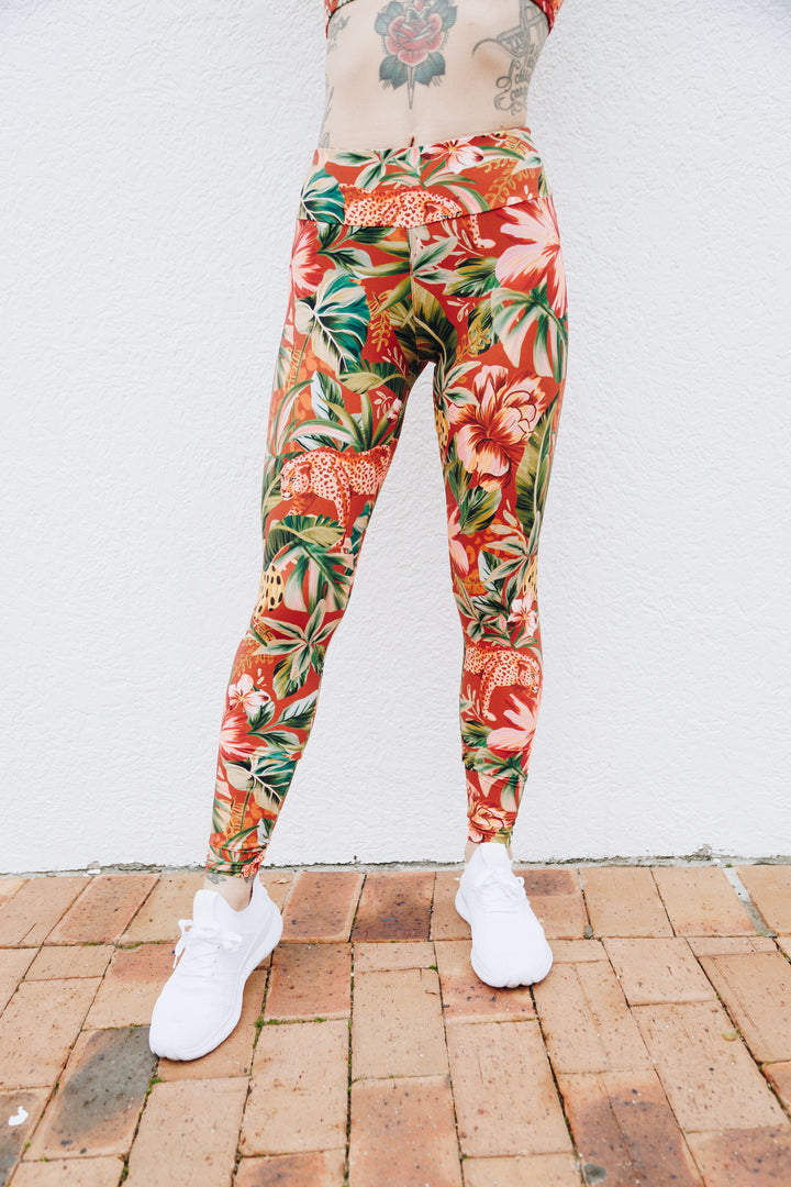 Savanna Sunset Full Length Leggings