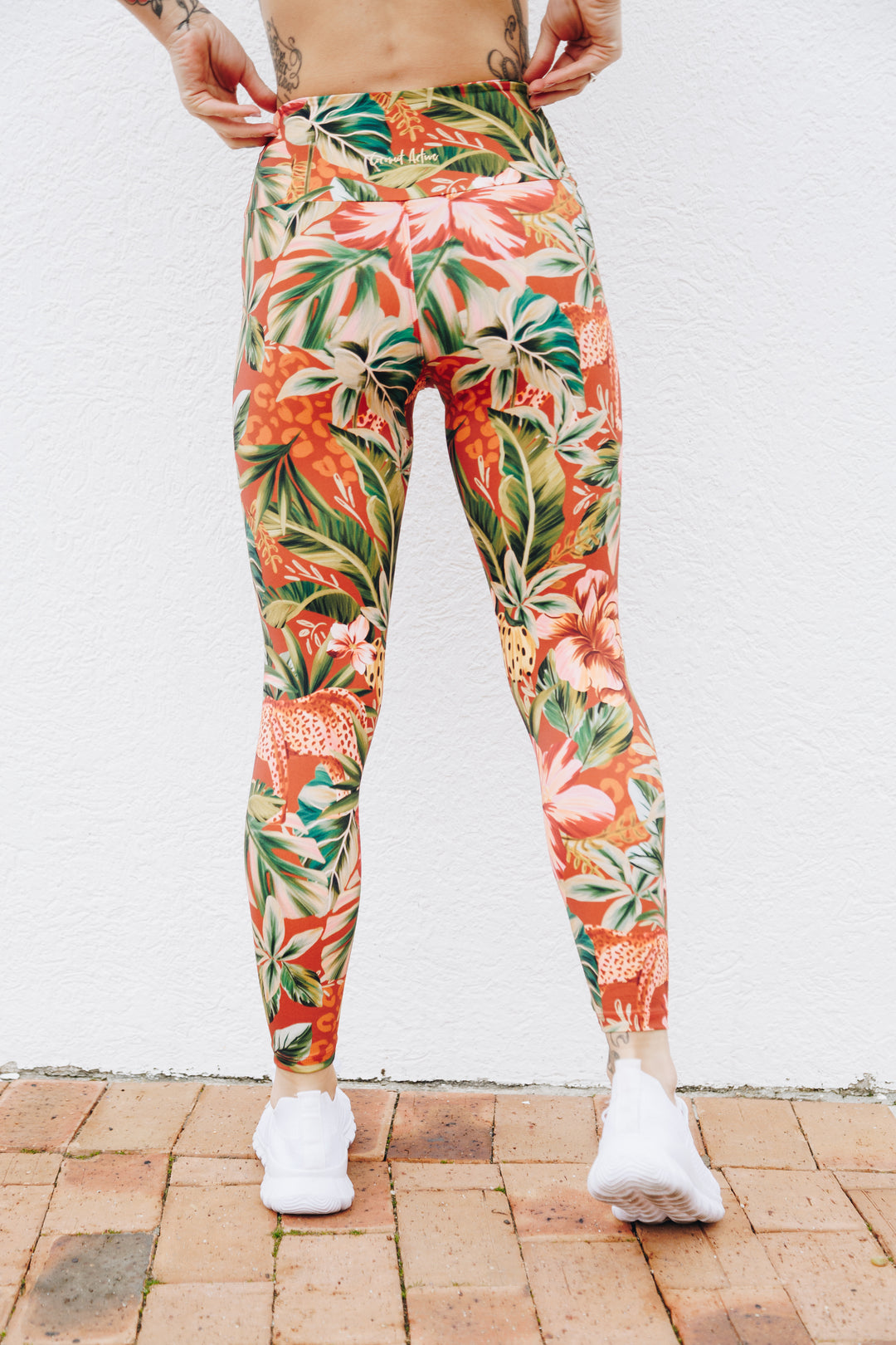 Savanna Sunset 7/8 High Waist Leggings