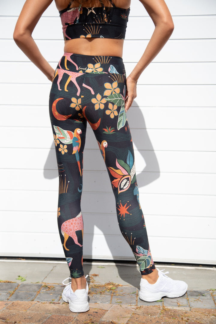 Mystical Creatures Full Length Leggings