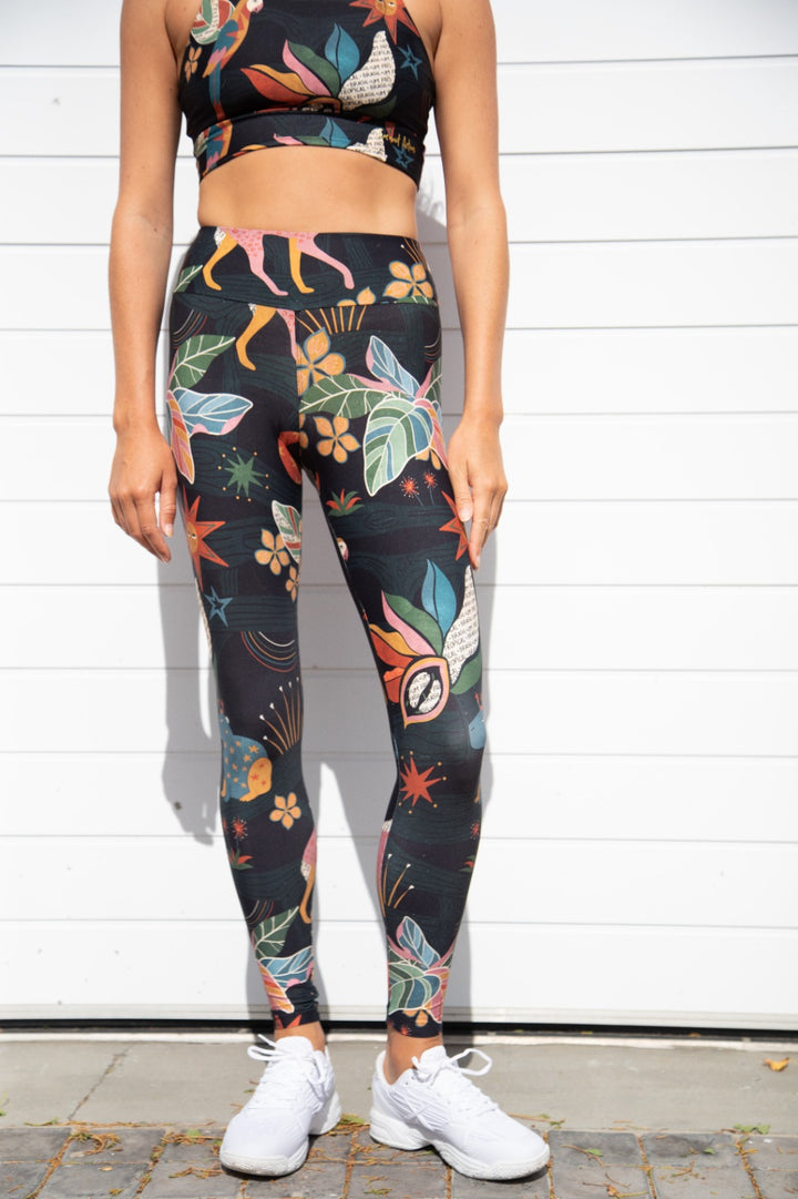 Mystical Creatures Full Length Leggings